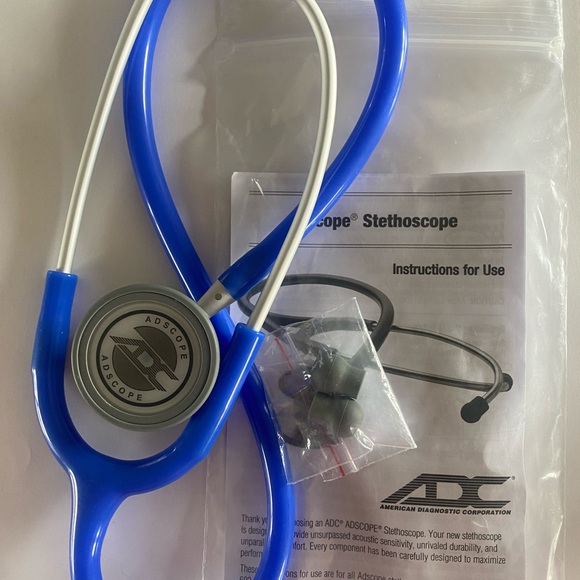 Adscope Blue Stethoscope - Picture 1 of 1
